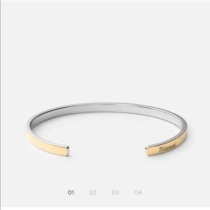 Miansai Fusion Cuff 14k/Sterling Silver